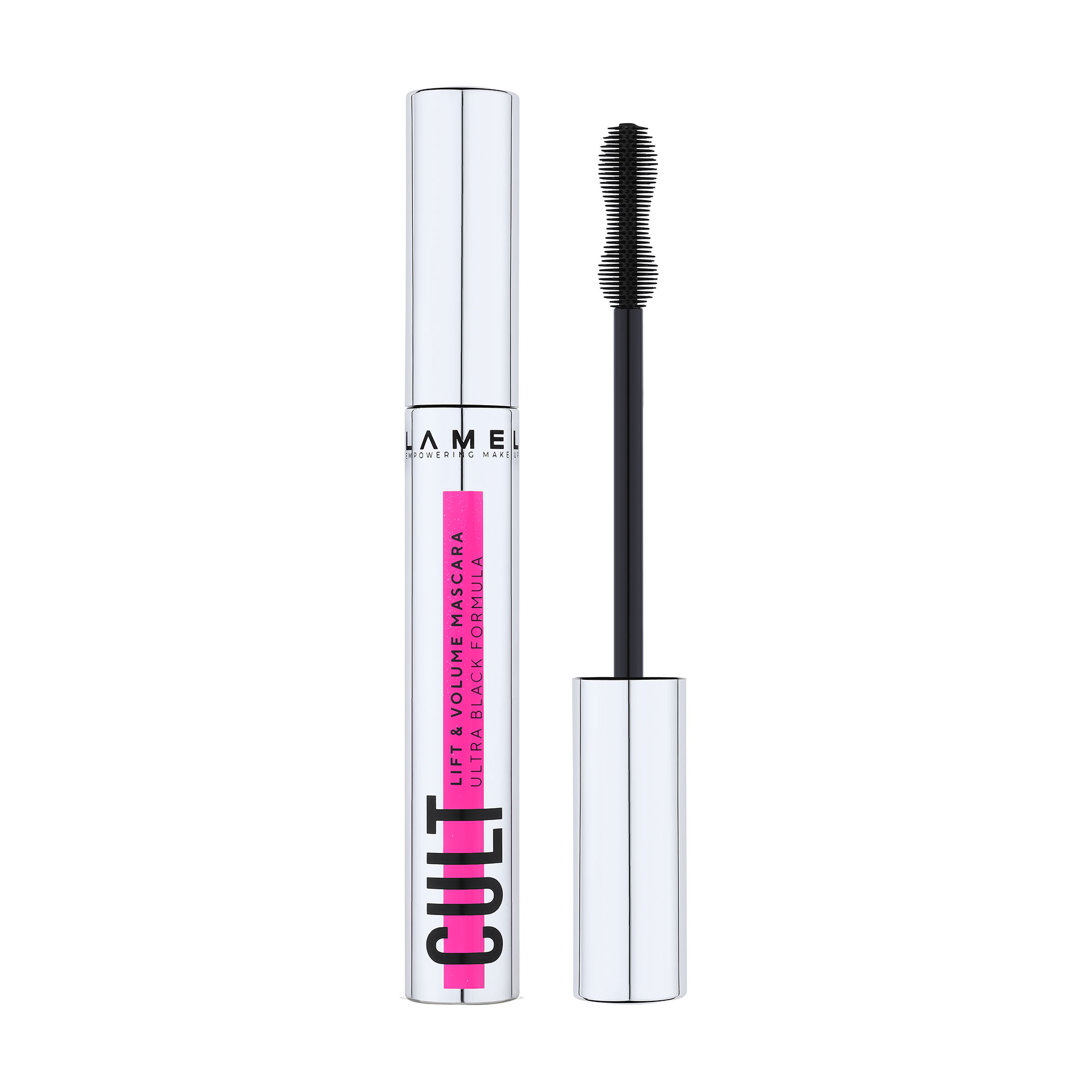 Туш для вій LAMEL Make Up з ефектом підкручення та об'єму 401, 10 мл